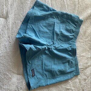 Blue Patagonia shorts